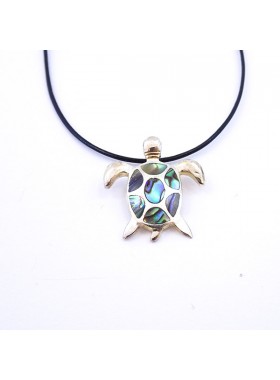 PENDANT 925 STERLING SILVER AND ABALONE Jewelry